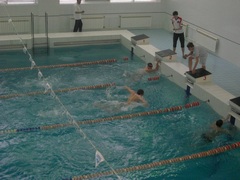 «Юность Орска» в бассейне